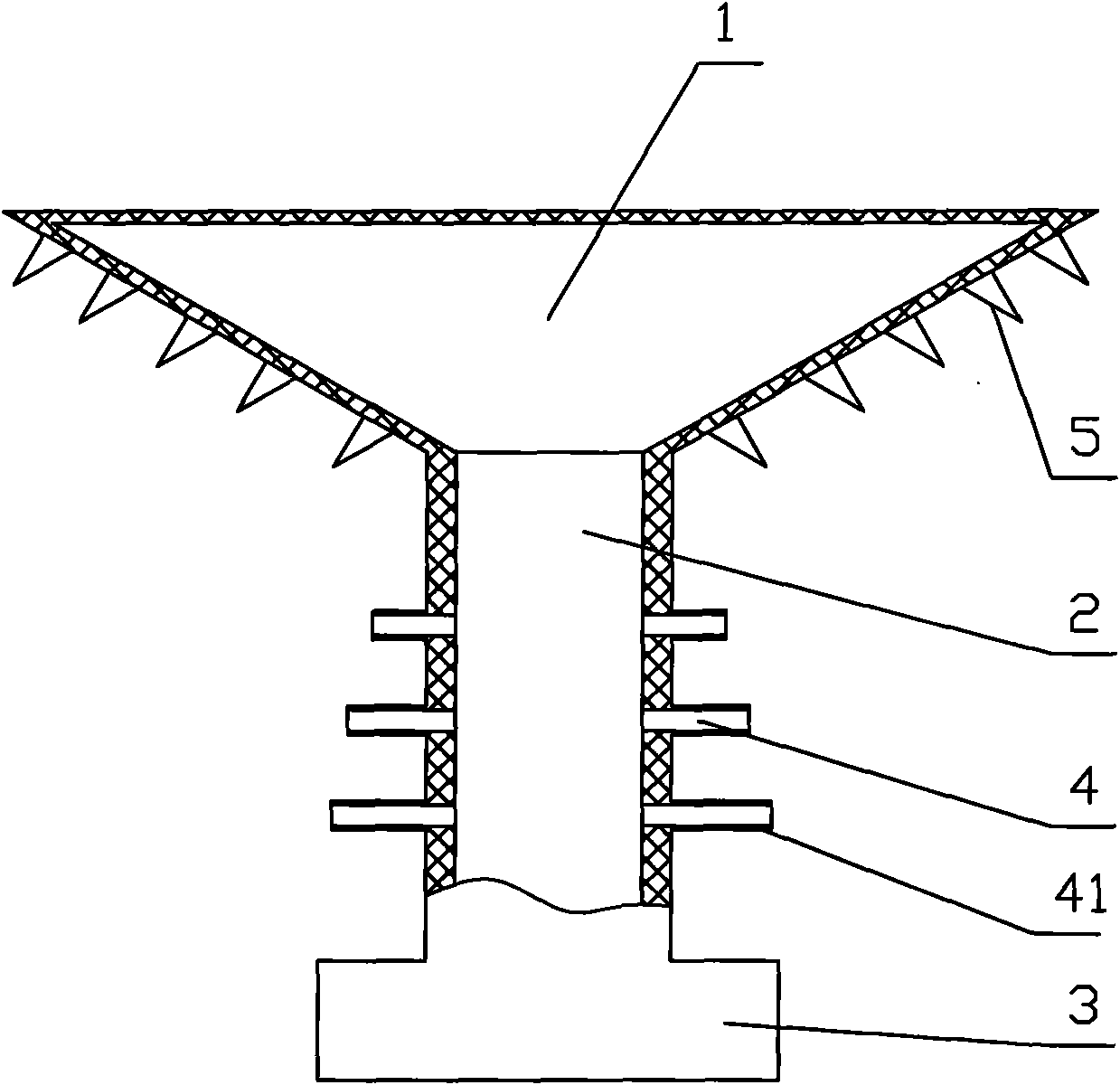 Air diffusion aerator