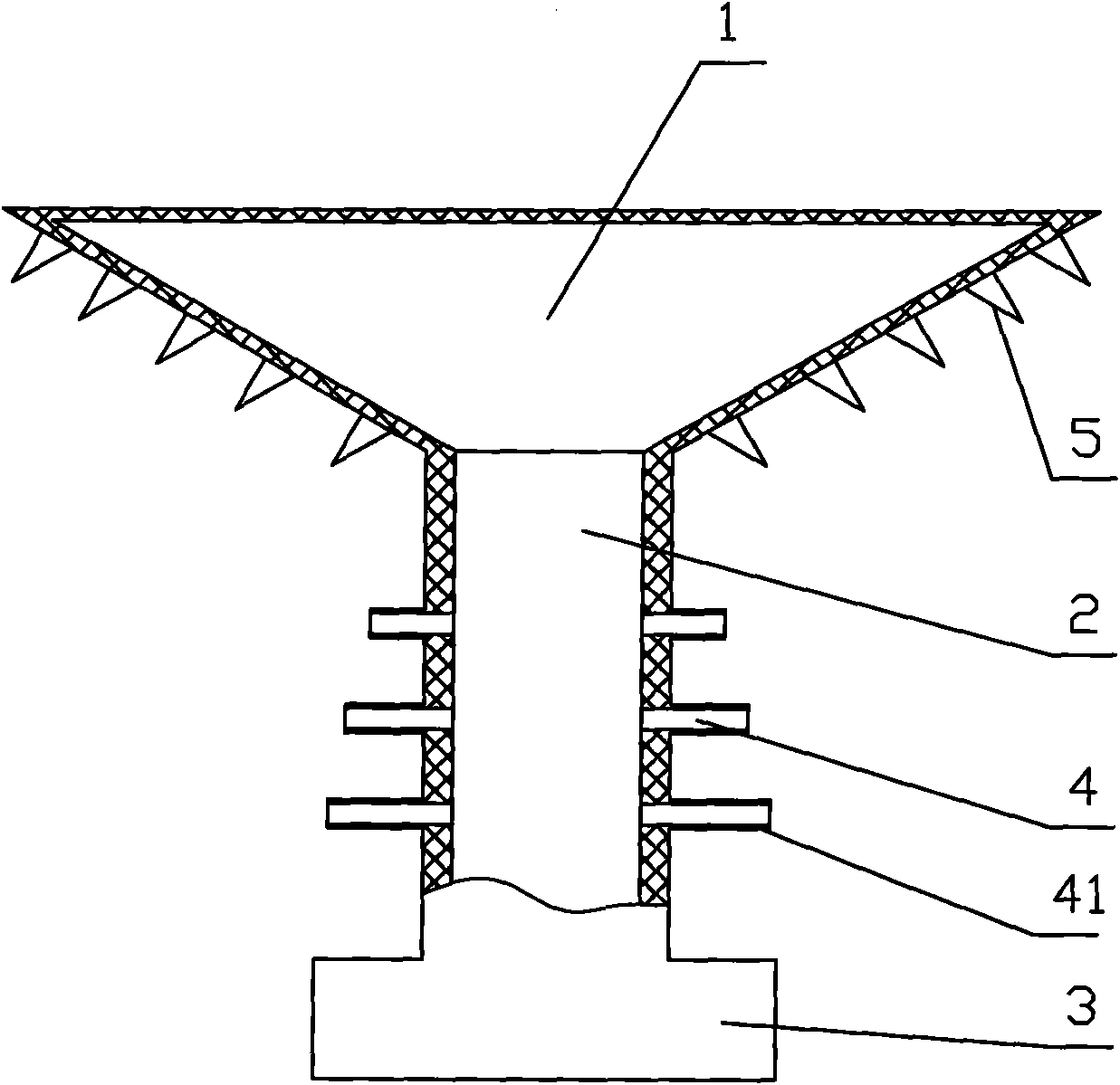 Air diffusion aerator