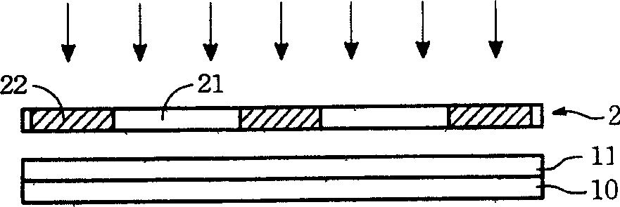 Mask for continuously transverse solidifying technology and method for forming polycrystal silicon layer