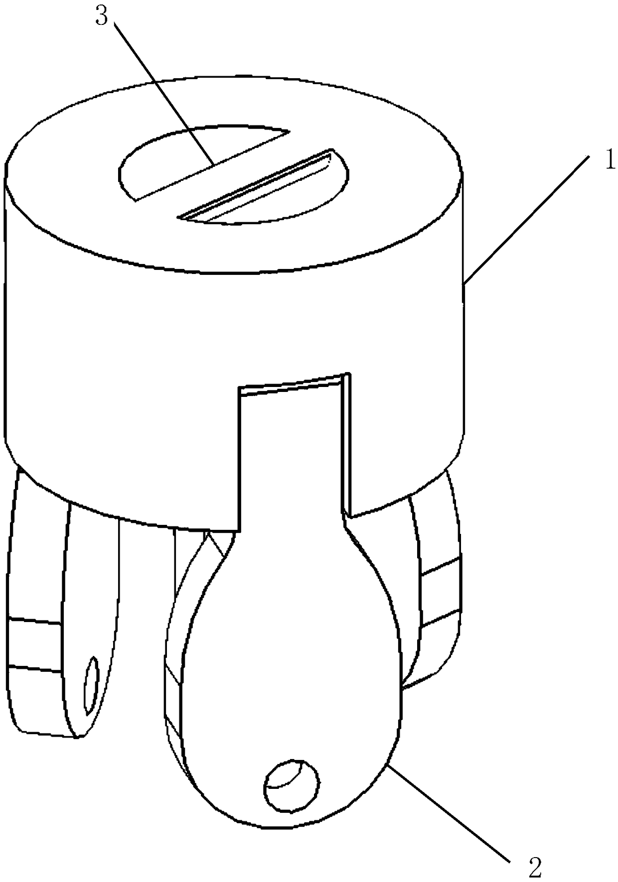 Fixing device for ligament reconstruction and use method thereof