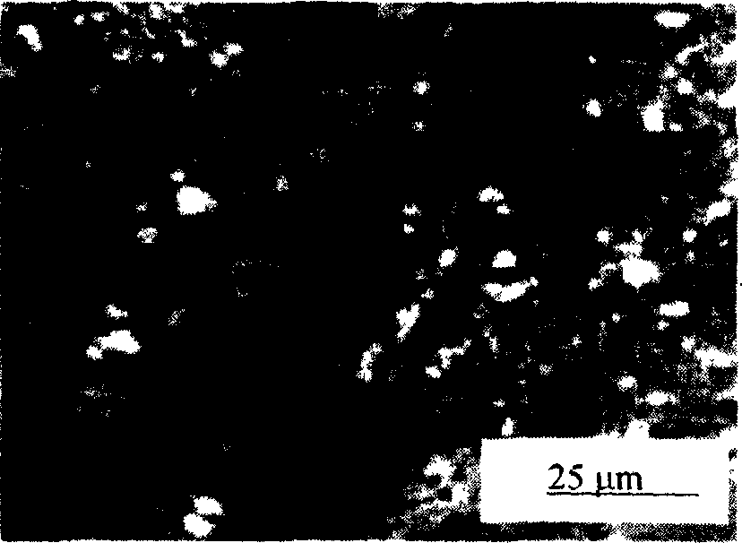 Ceramic granule reinforced aluminium-base composite material and its preparing method