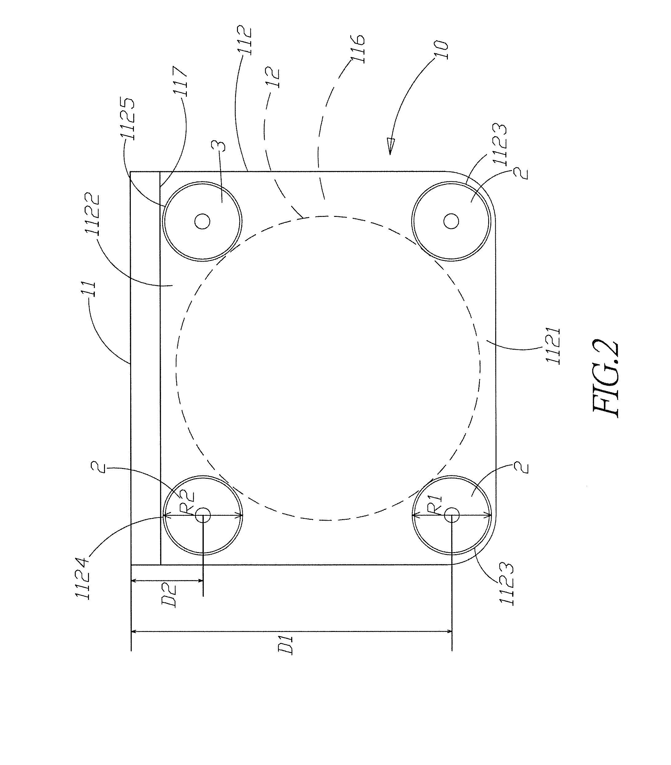 Front opening unified pod having inlet and outlet