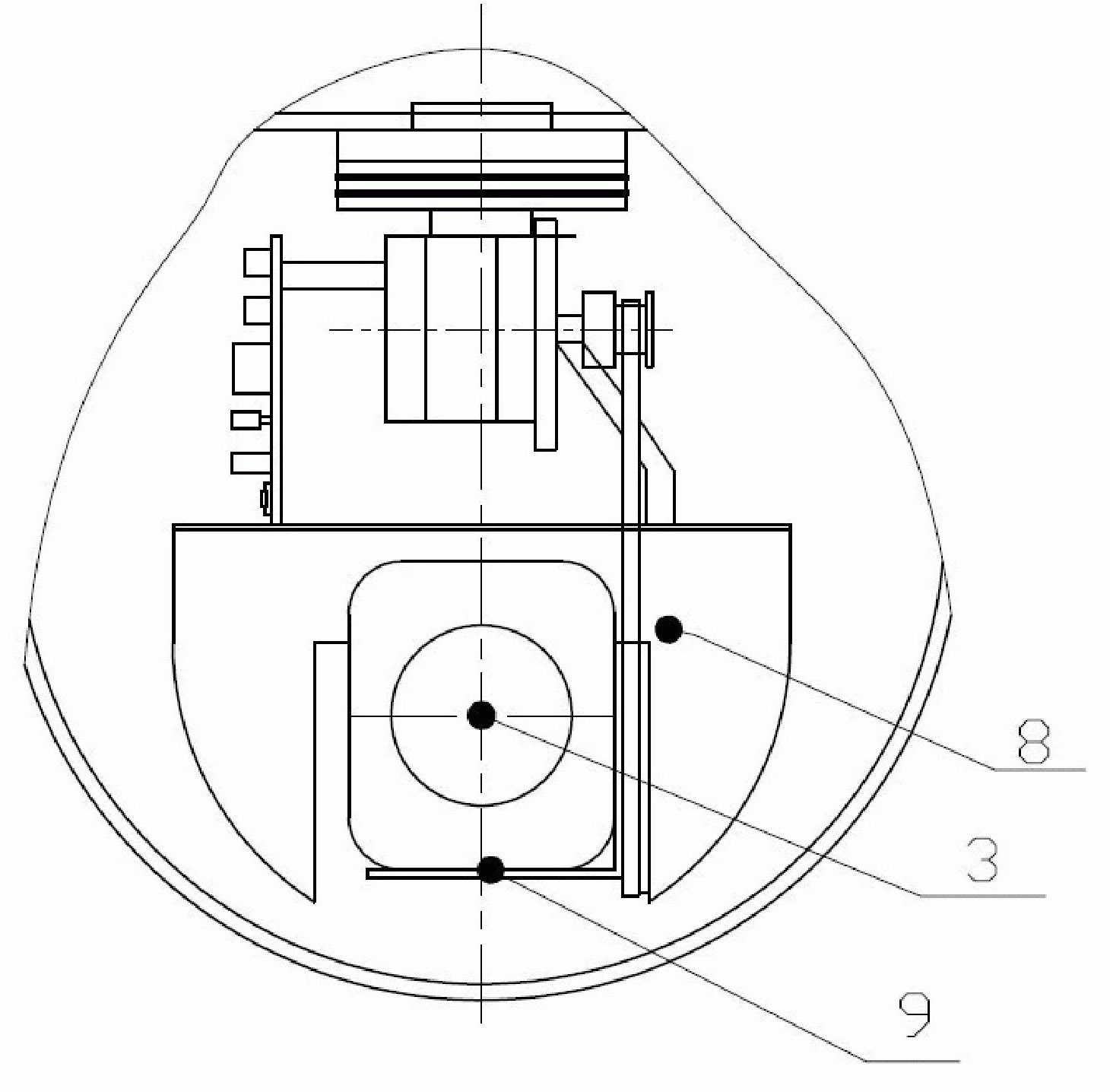 Explosion-proof dust-ignition-proof spherical camera