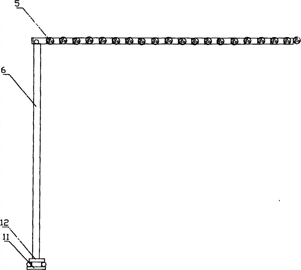 Temperature field testing system for exhaust plume of engine analogue combustion device and testing method thereof