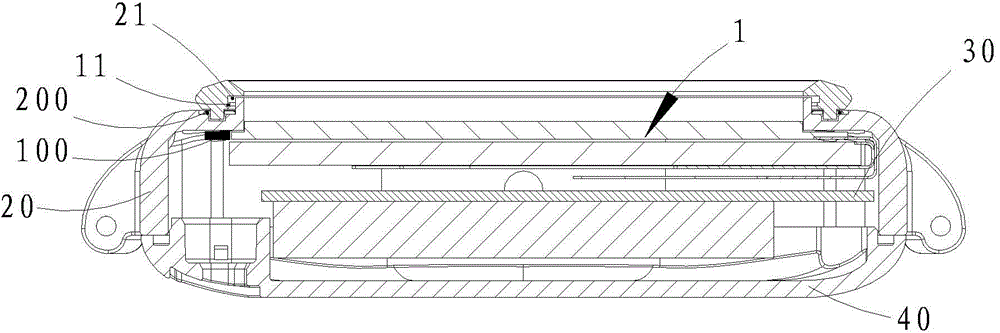 Watchcase assembly, smart watch and control method for smart watch