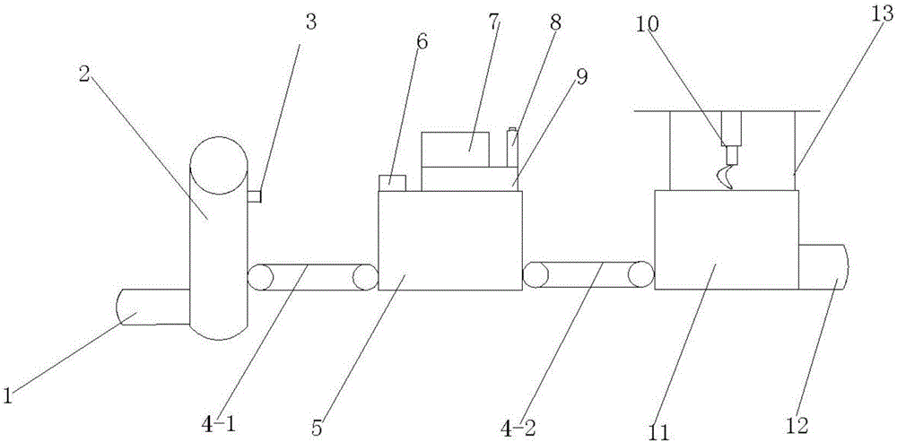 Device for treating polluted soil