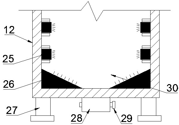 Lithium battery negative electrode smashing and demagnetizing device convenient to clean