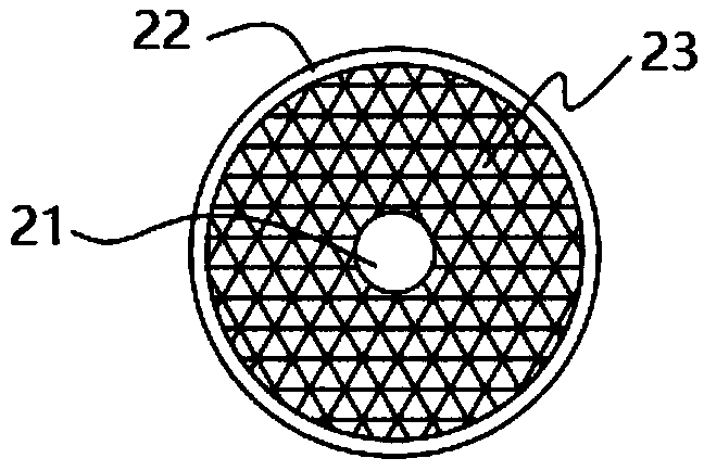 Brain electric wave collecting device