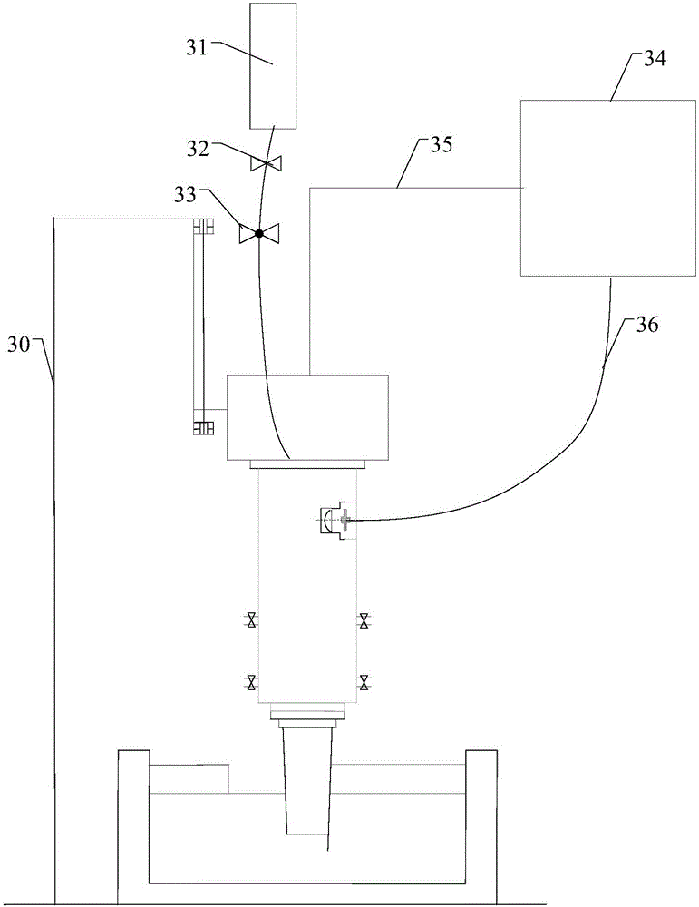 High-temperature-resistant immersion probe for laser-induced breakdown spectroscopy system