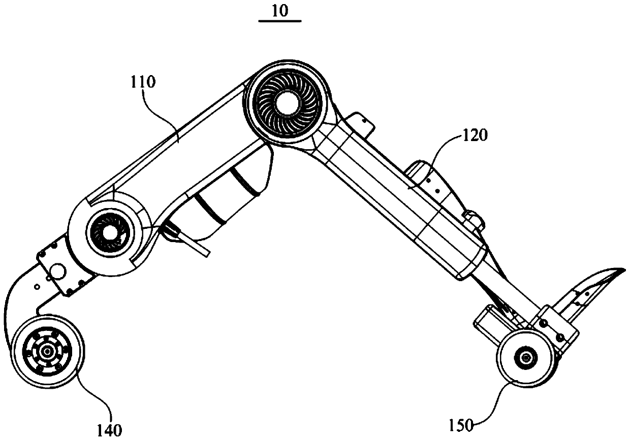 Limb rehabilitation exoskeleton and limb rehabilitation system