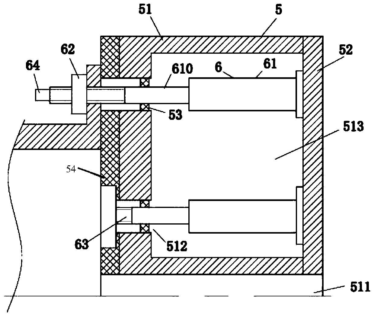 A filter device for chemical experiments