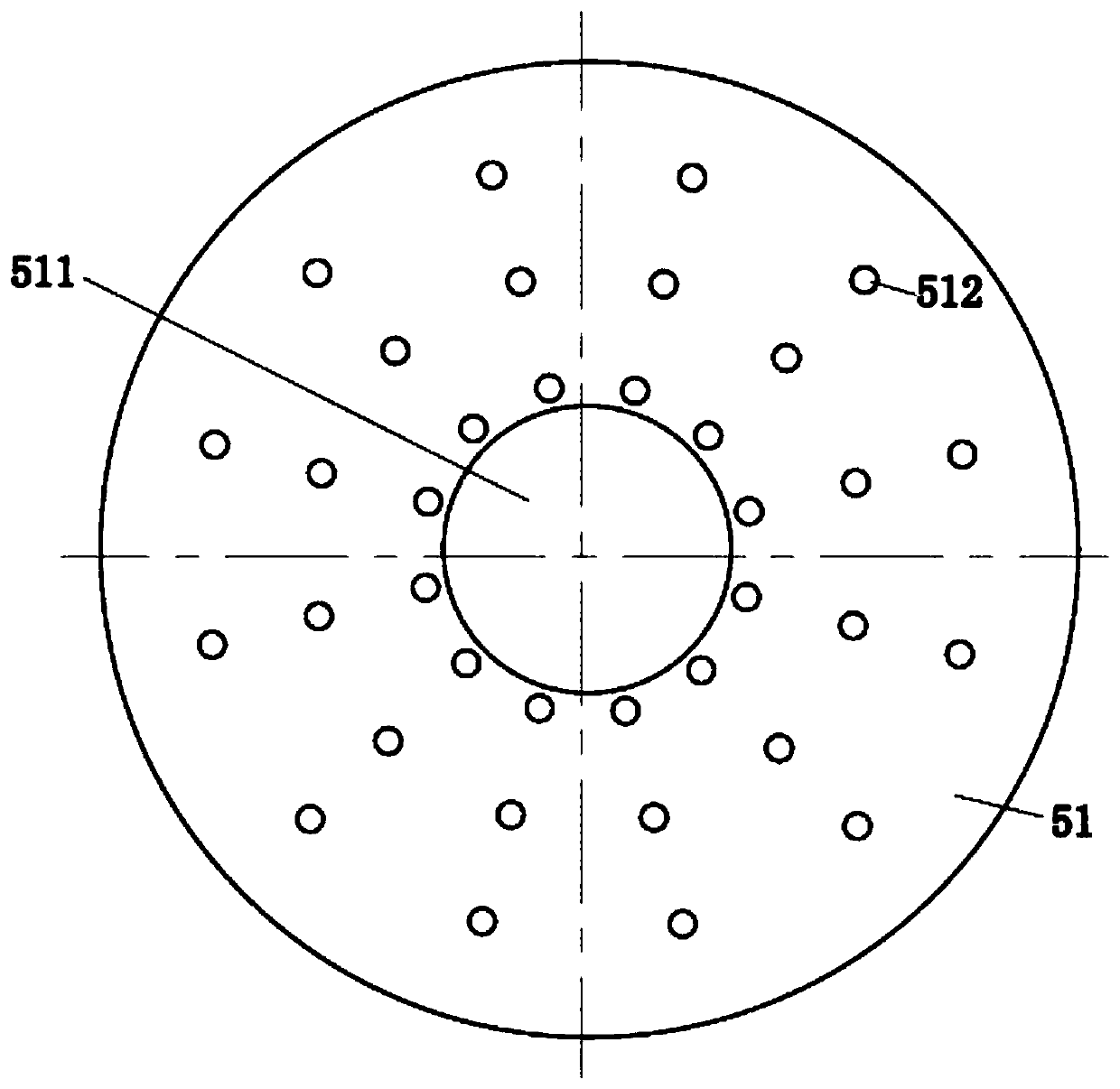 A filter device for chemical experiments