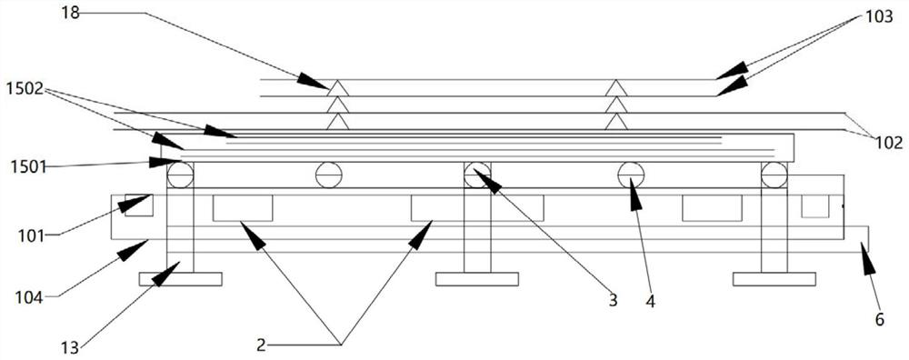 Assembly type ultrasonic cleaning device and cleaning method for porous material body