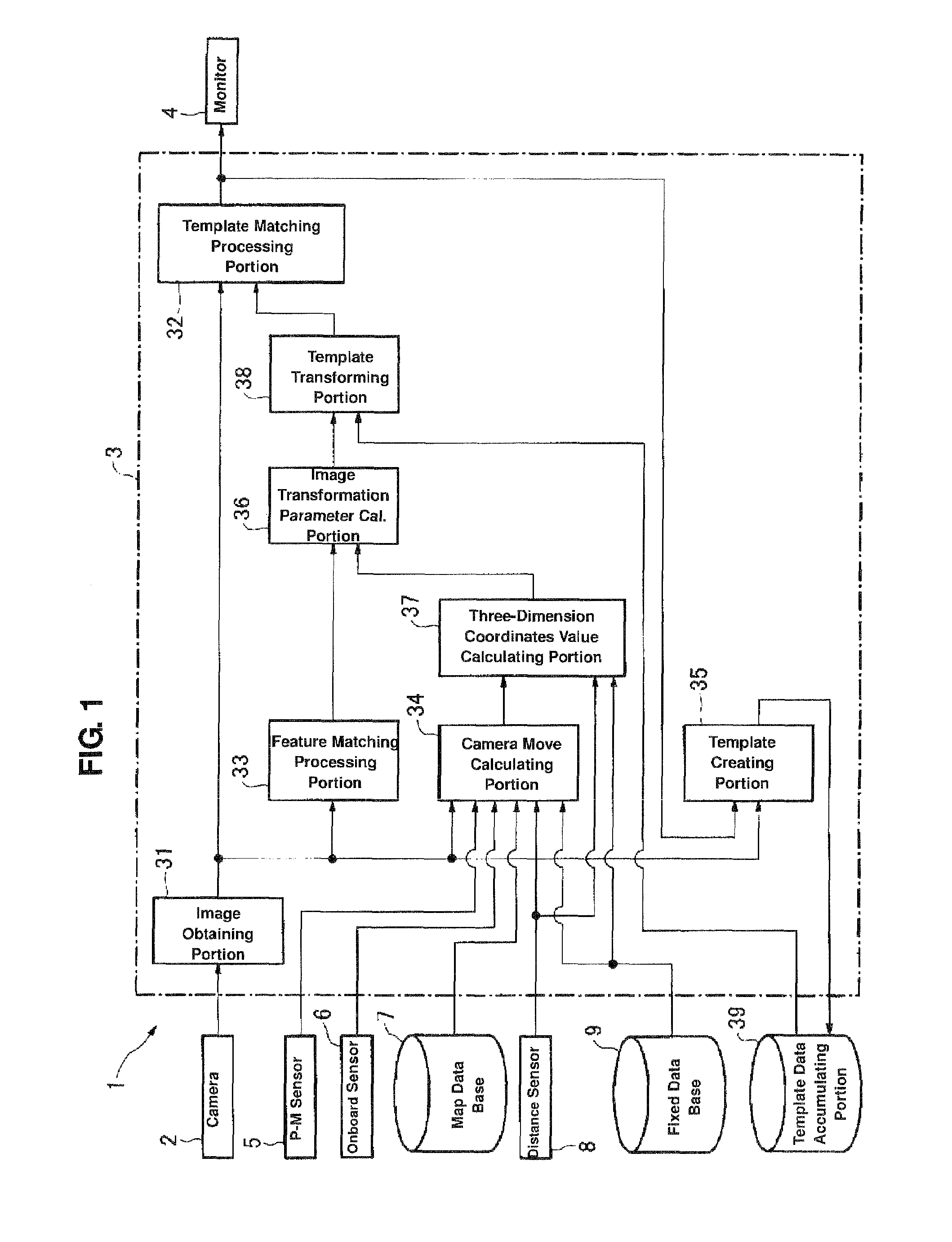 Image processing device for vehicle