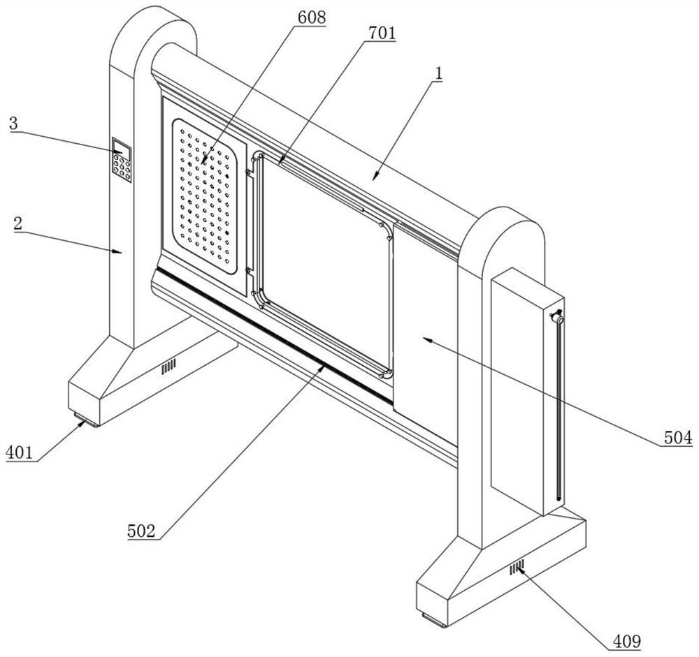 Propaganda and reading device for art supplies and operation method thereof