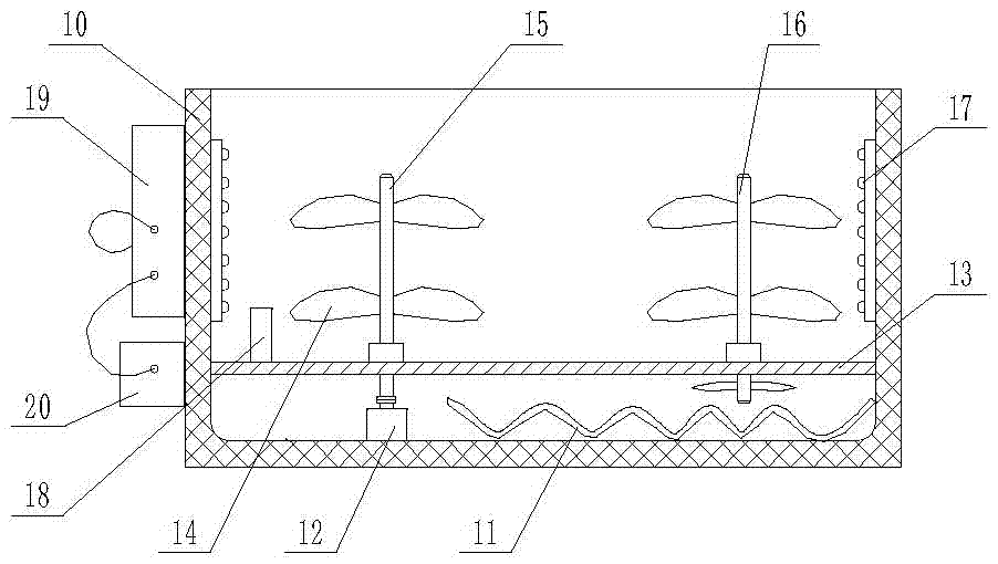 Flow electricity generating culture pond