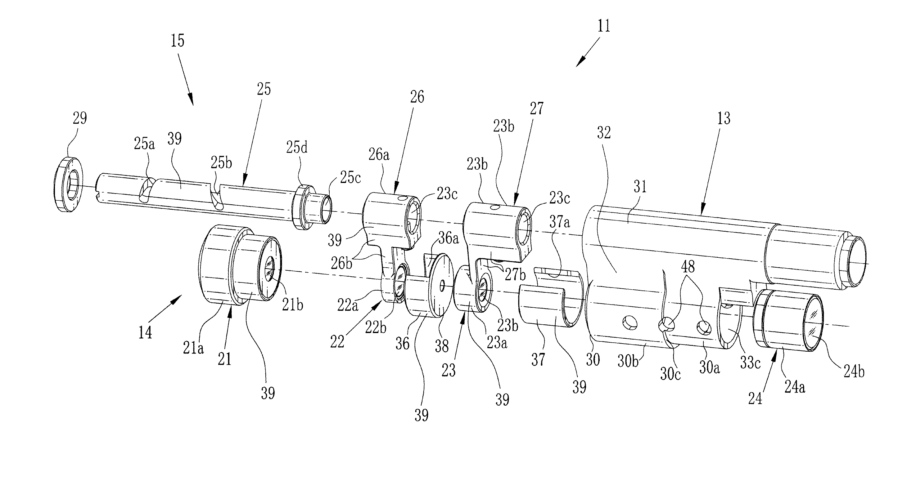 Lens unit and camera module for endoscope