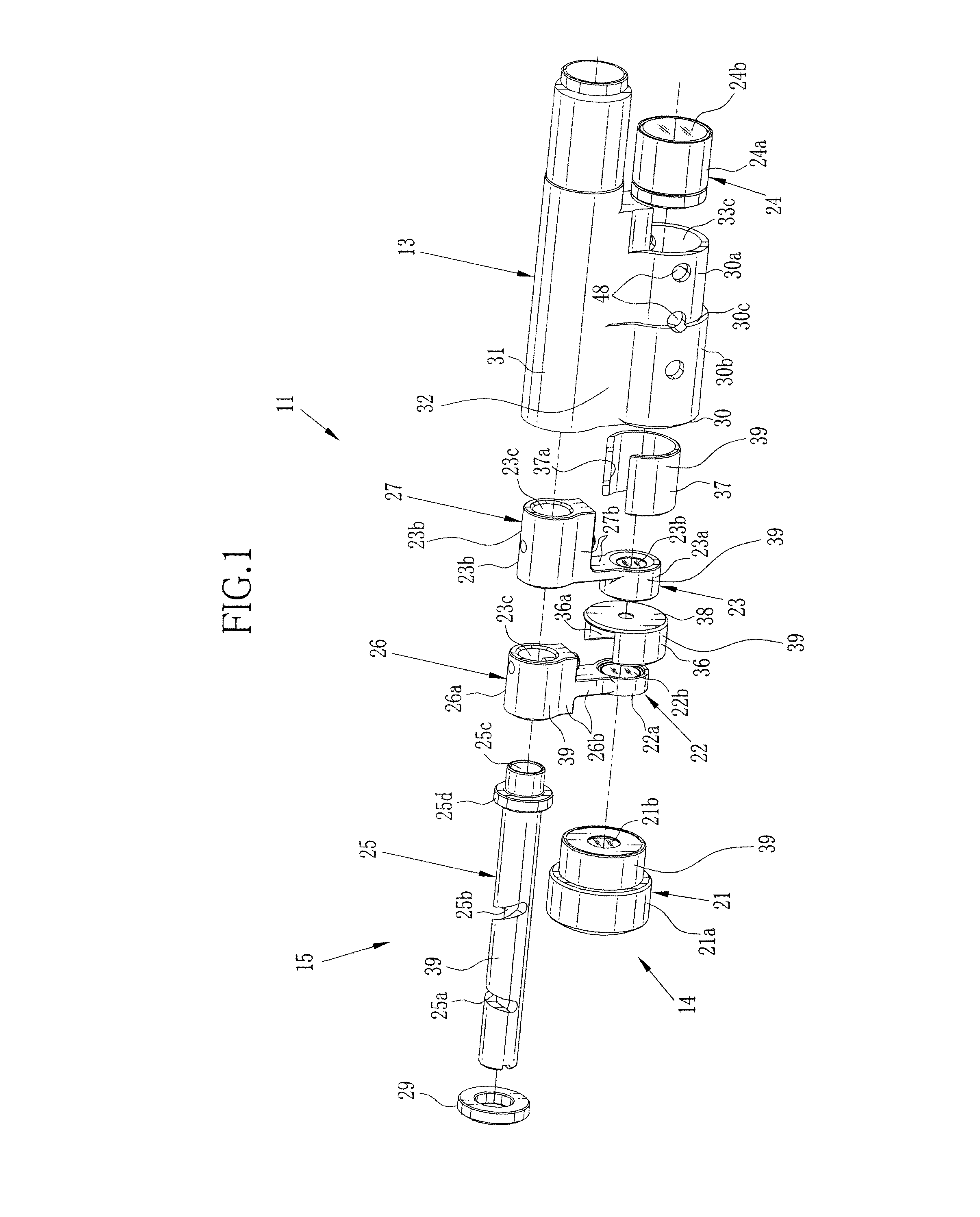 Lens unit and camera module for endoscope