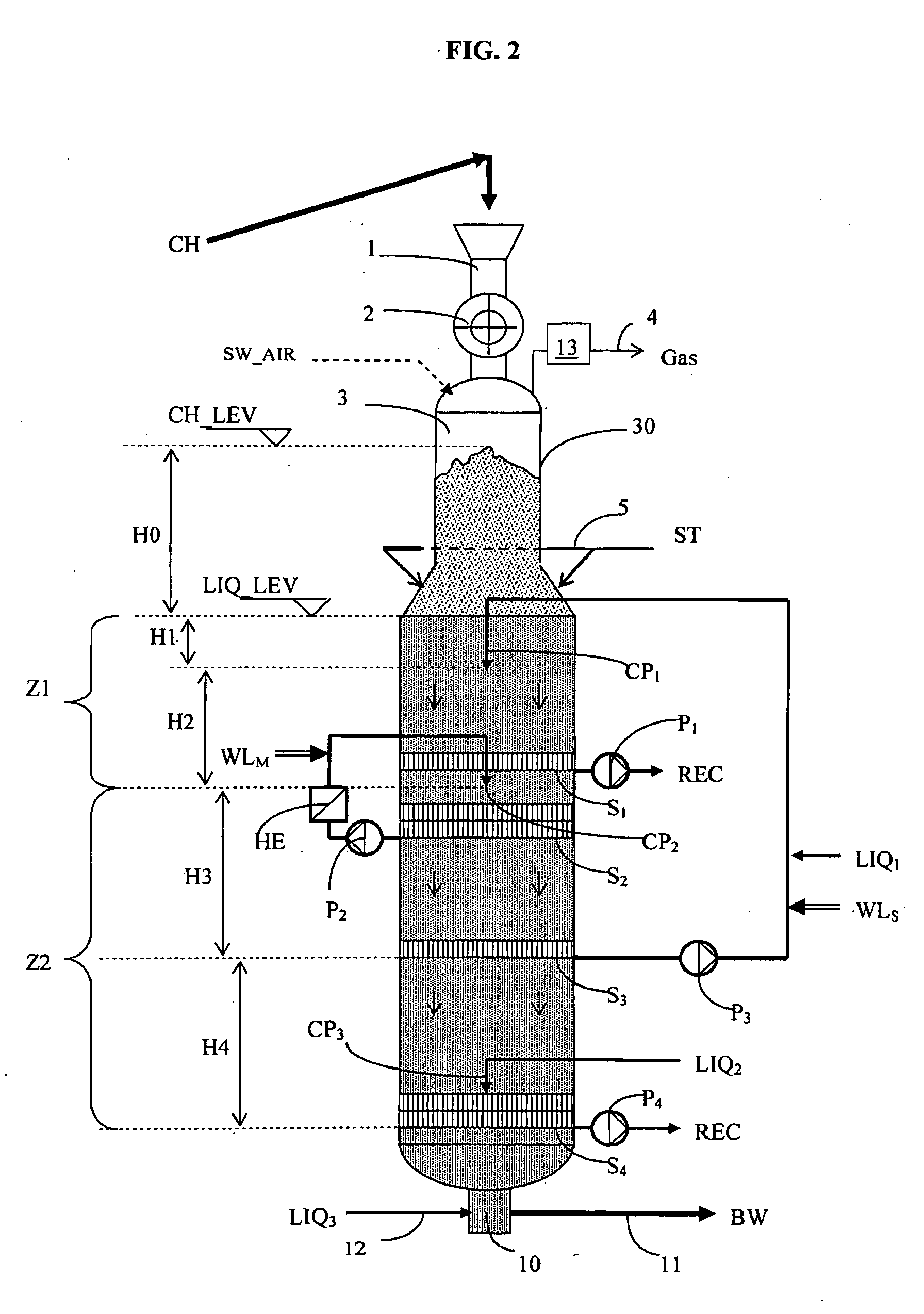 Continuous digester system