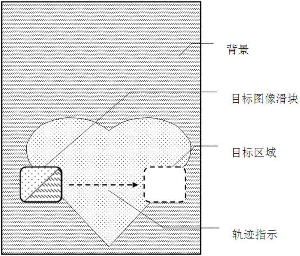 Slide unlocking-based advertisement display method