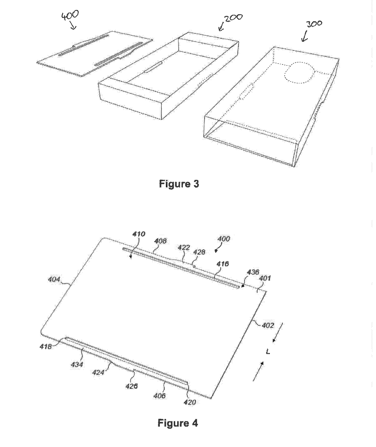 Latchable package