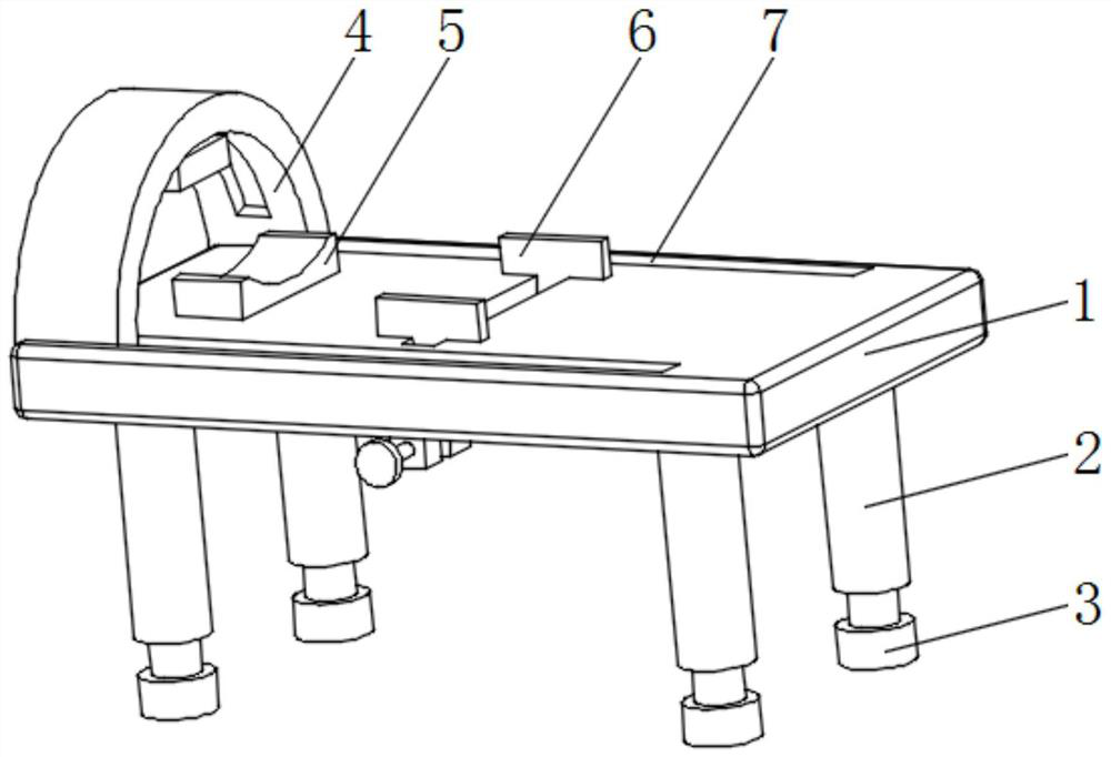 Multifunctional neurological examination bed