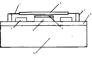 Capacitive RF MEMS switch