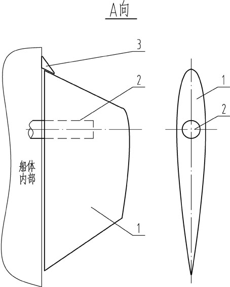 A variable span fin stabilizer for ships