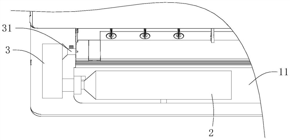 Sterilization control method of kitchen air conditioner and kitchen air conditioner