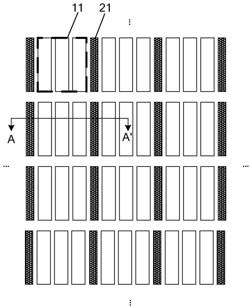 An array substrate, a display device and an anti-peeping method thereof