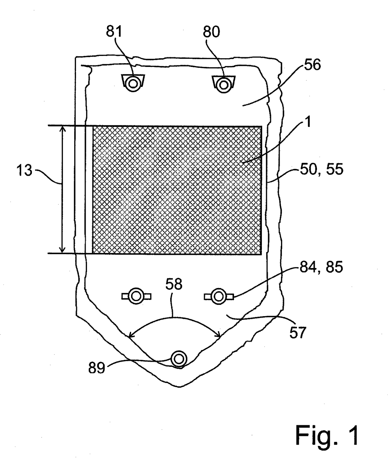 One-way separator for retaining and recirculating cells