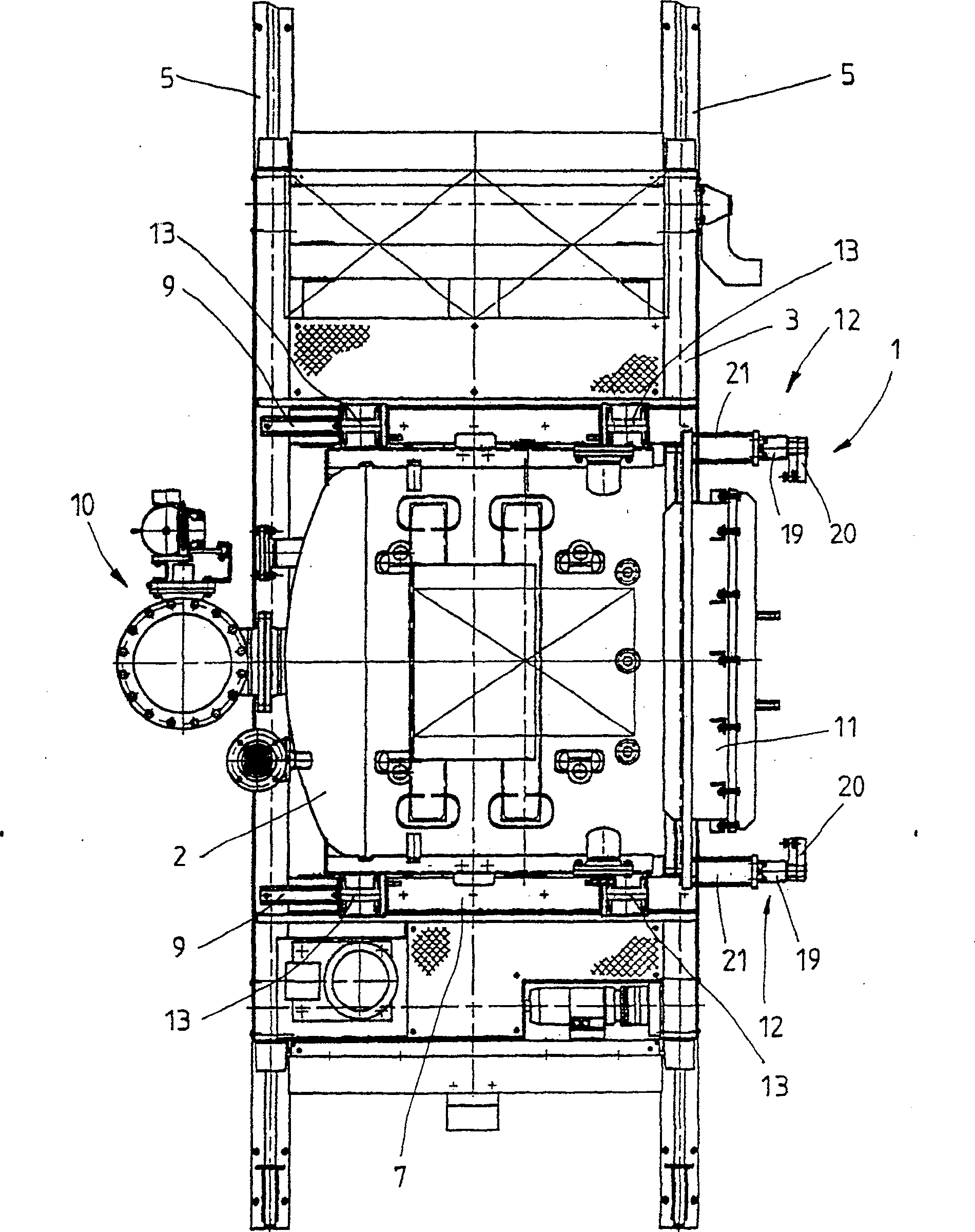 Appartus for transporting metal working piece