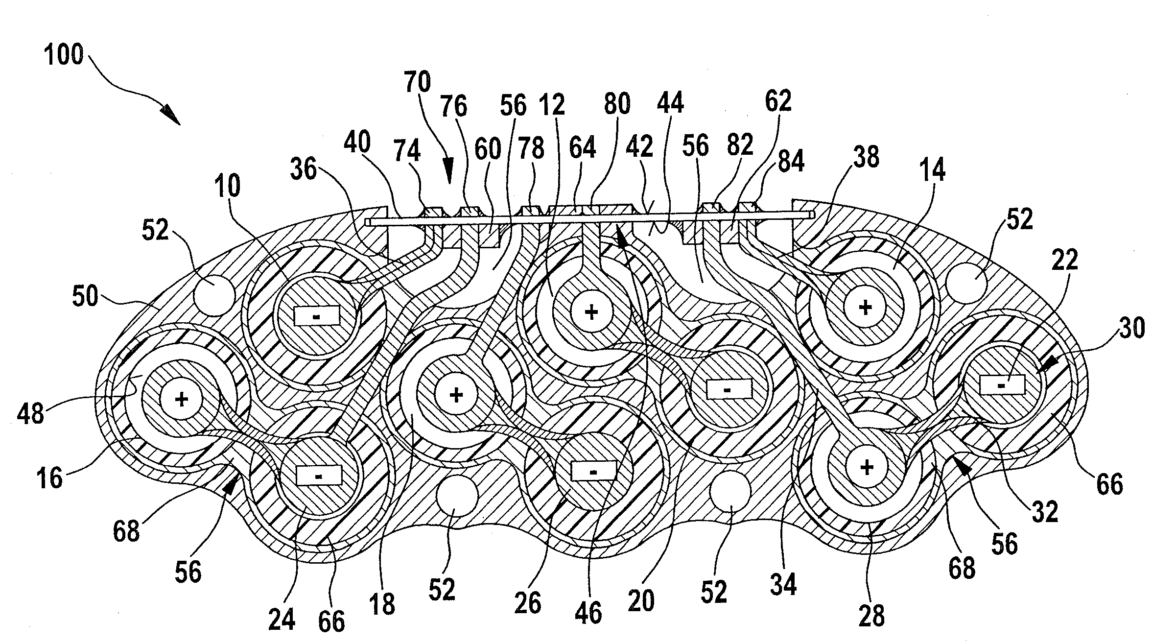 Battery pack and battery module and method for operating a battery module