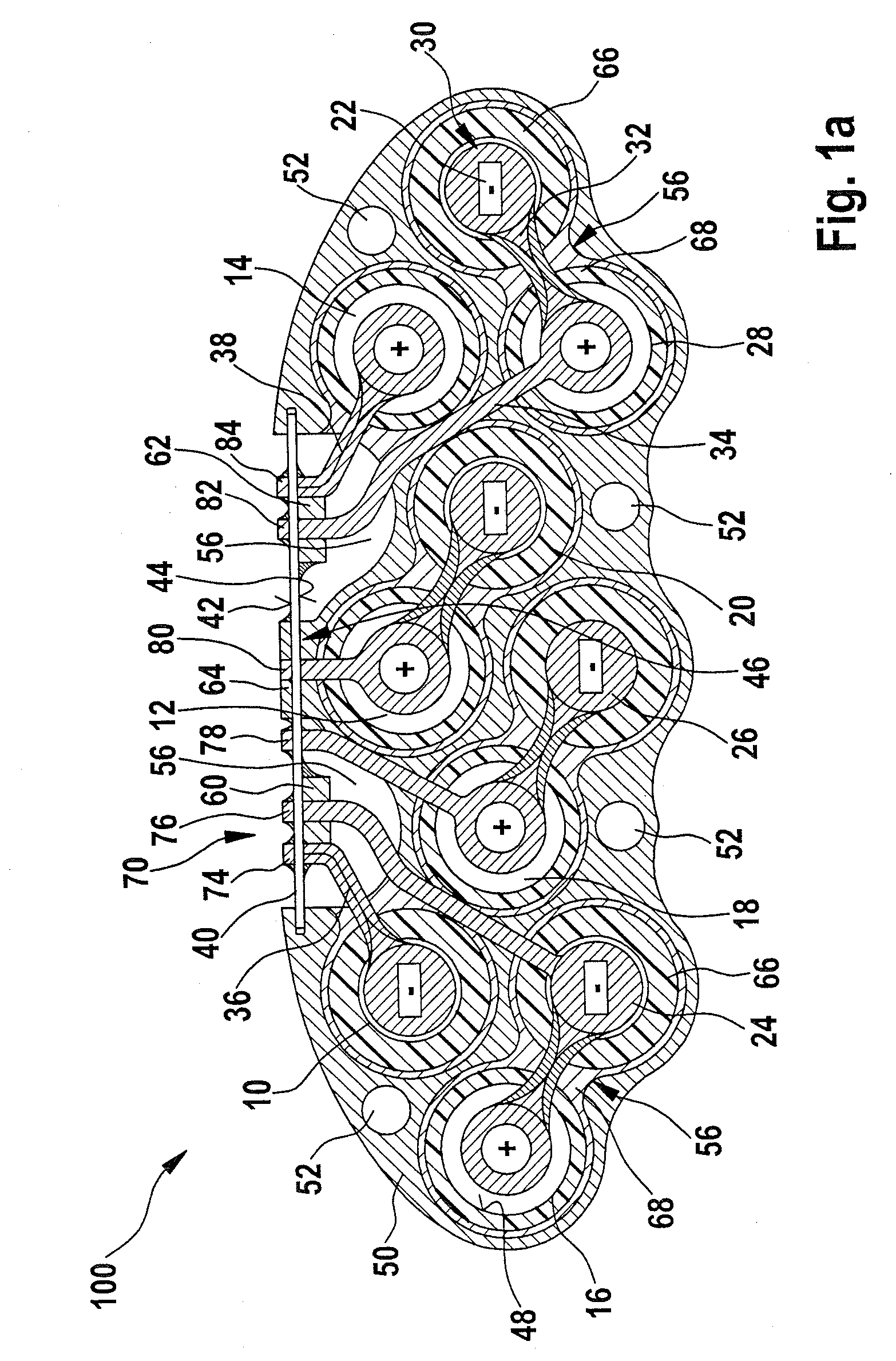 Battery pack and battery module and method for operating a battery module