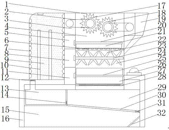 Animal husbandry feeding device