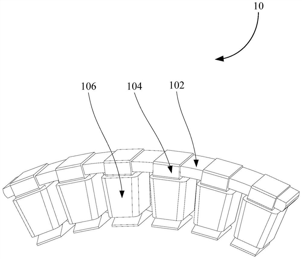 radial flux motor