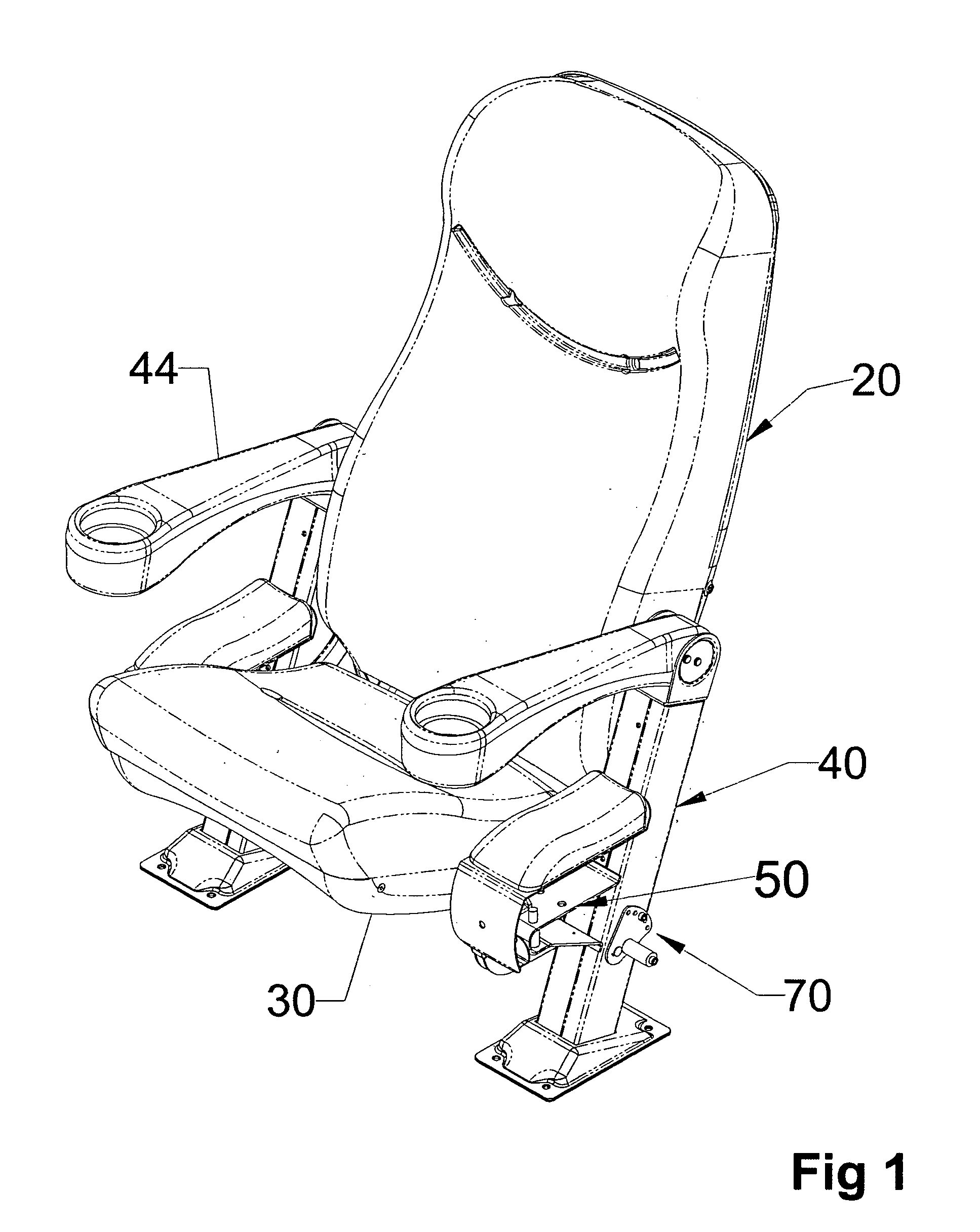 Reclining chair system