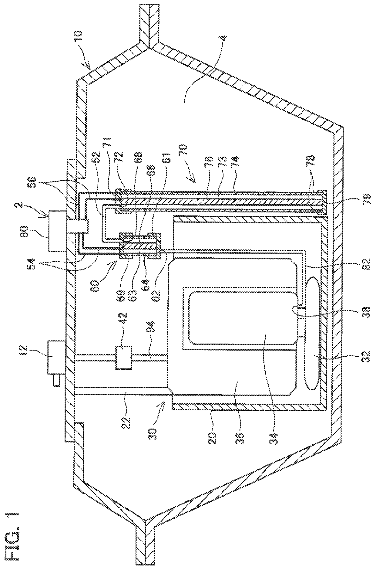 Liquid level measuring device