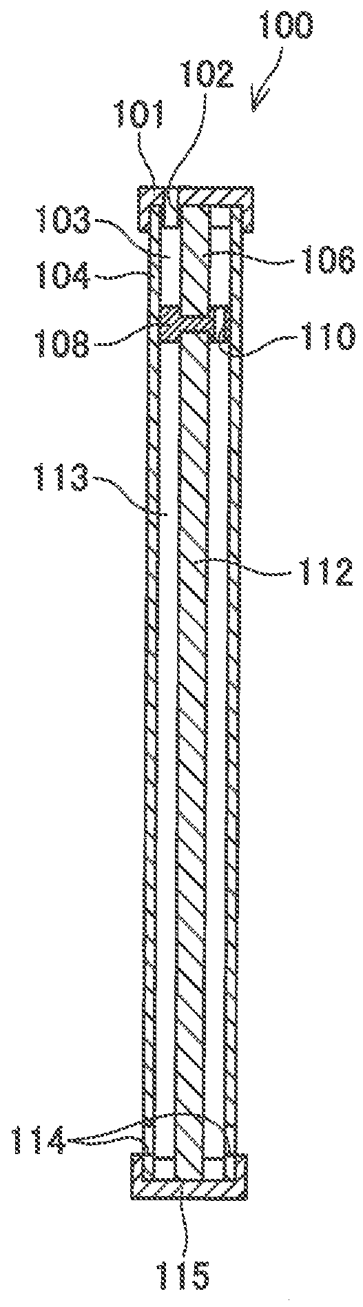 Liquid level measuring device