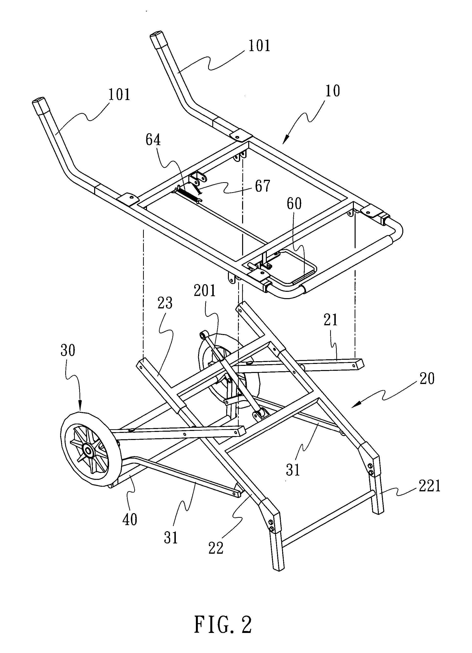 Table saw cart