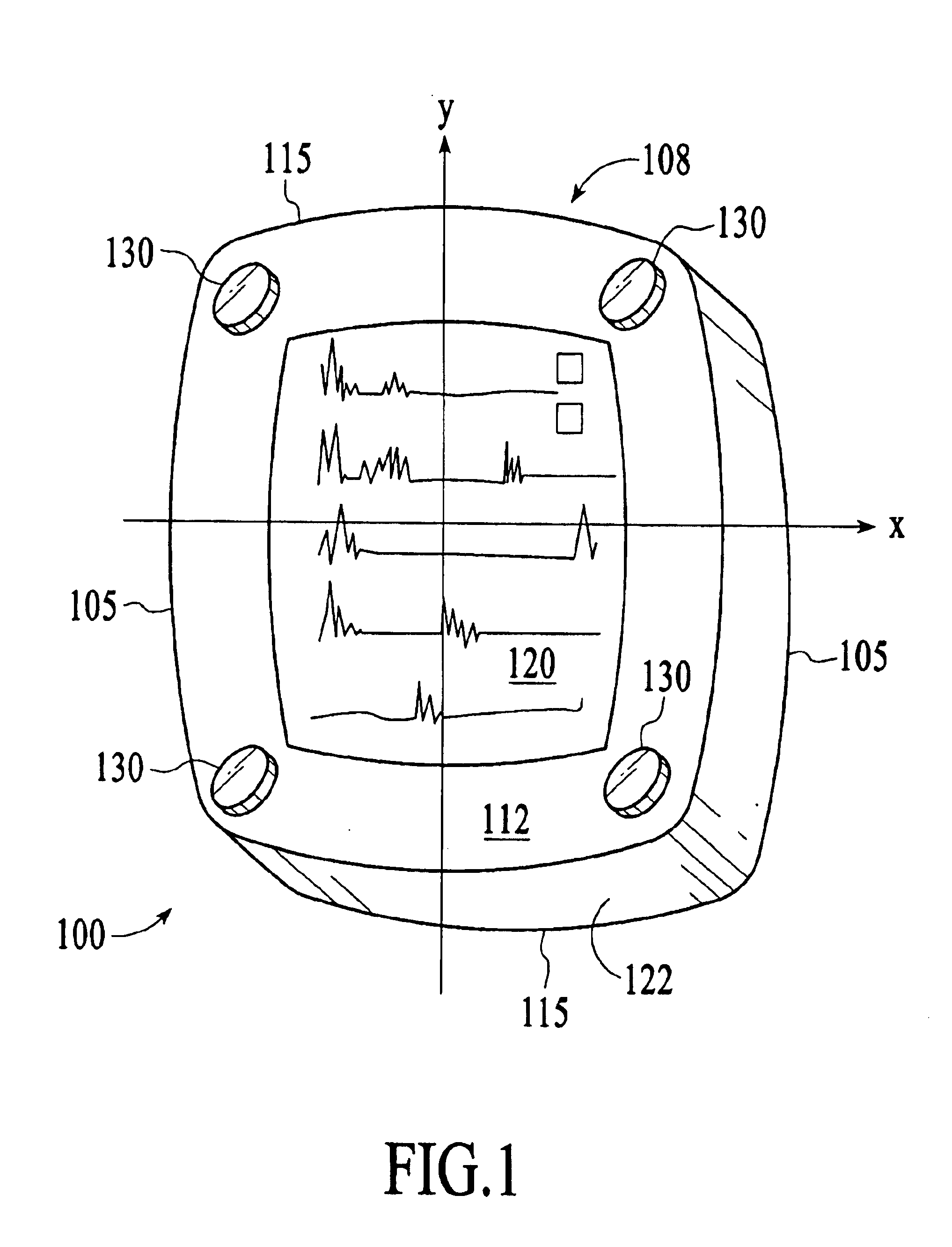 Automatic orientation-based user interface for an ambiguous handheld device