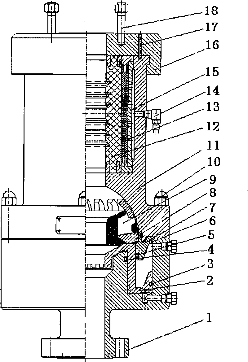 Combined annular blowout preventer