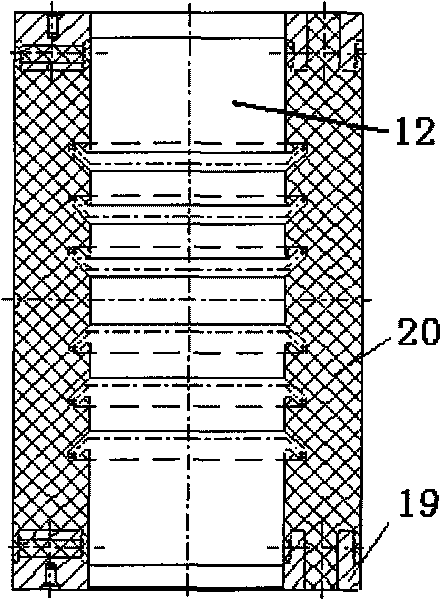 Combined annular blowout preventer