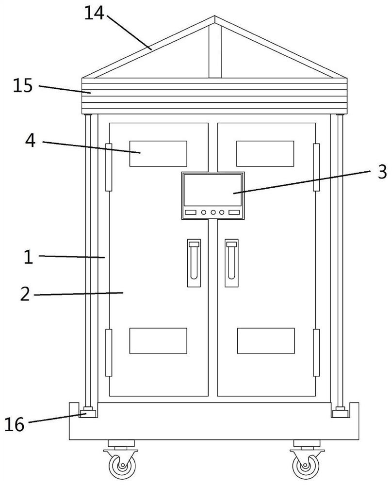 Novel capacitor cabinet