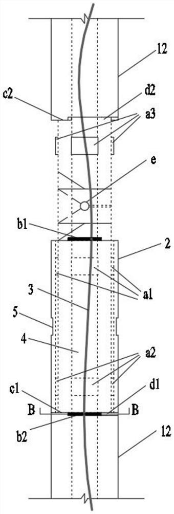 Cable probe rod reliability connecting rod device