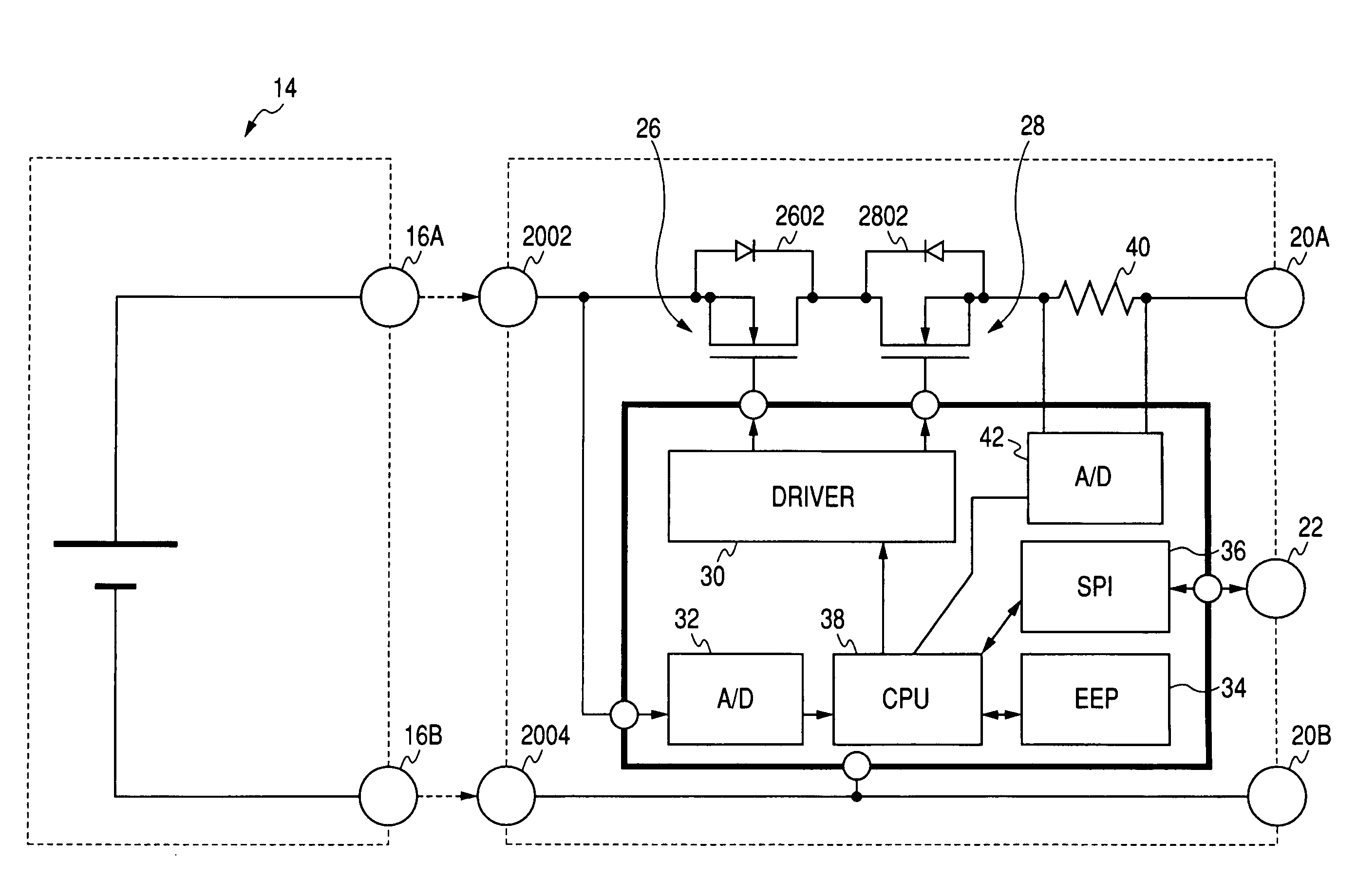 Battery device