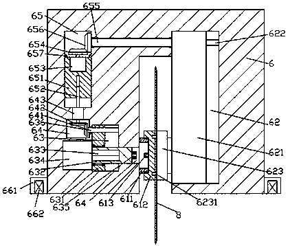 Stable cutting type robot