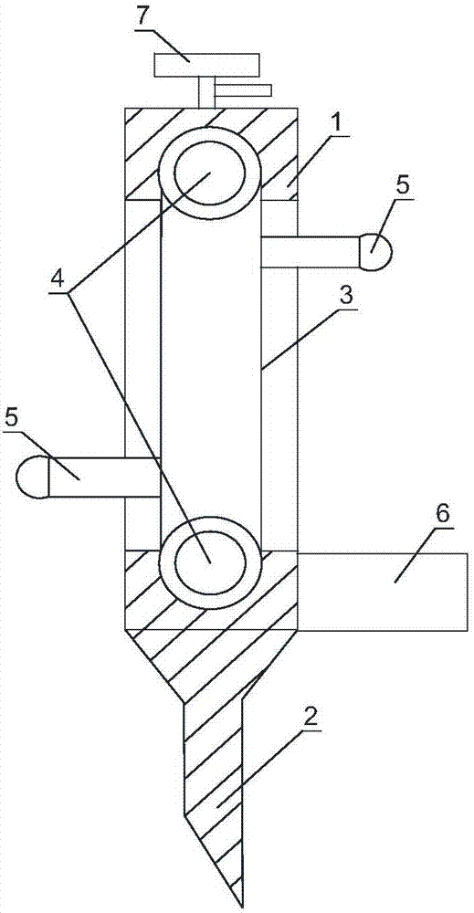 Environmental monitoring device for agricultural planting