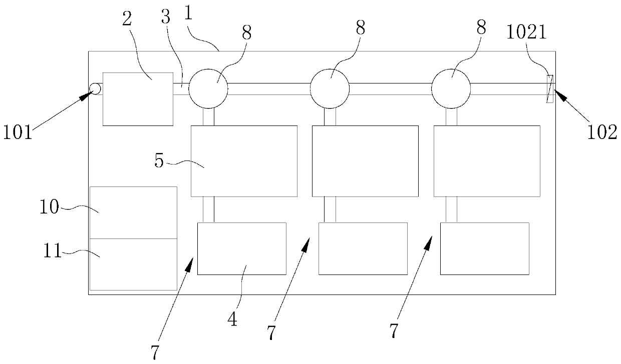 Small chlorine-containing disinfectant production equipment