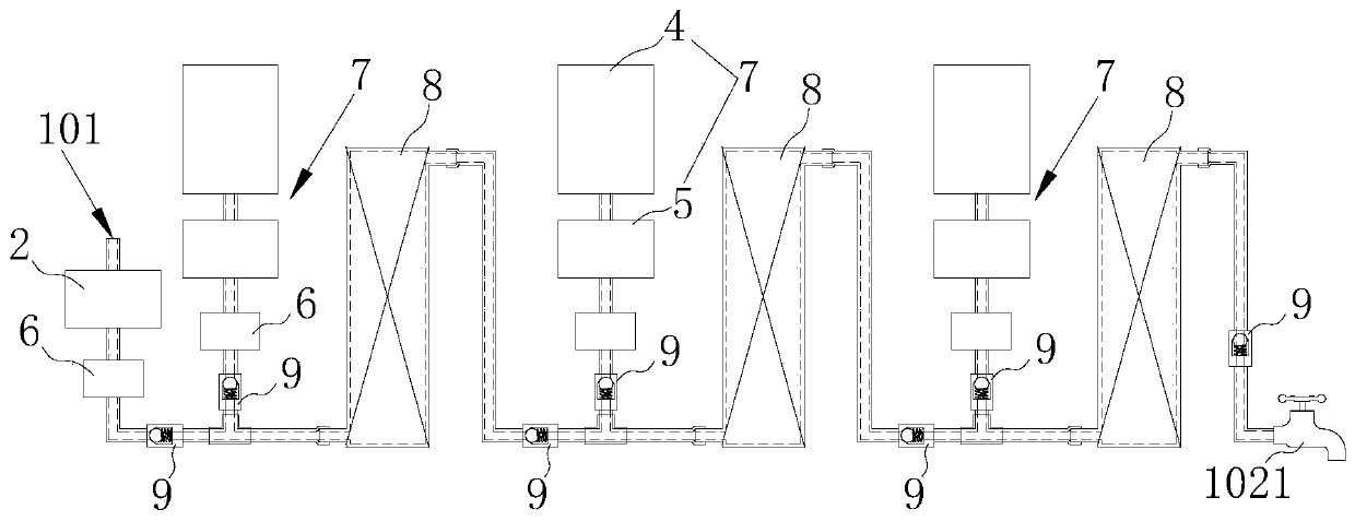 Small chlorine-containing disinfectant production equipment